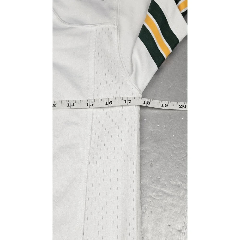 Nike Green Bay Packers NFL Football Jersey Youth Medium Davante Adams #17 White